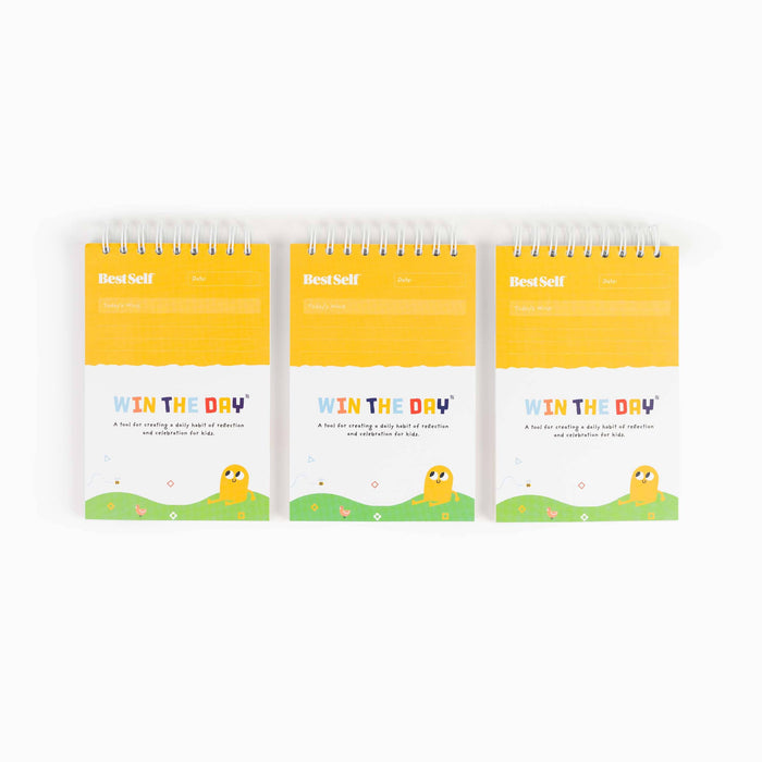 Win The Day Pads for Kids (3-Pack) Notebooks & Notepads Kids + Family