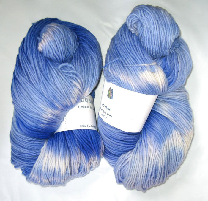 Wooly Singles - Perriwinkle