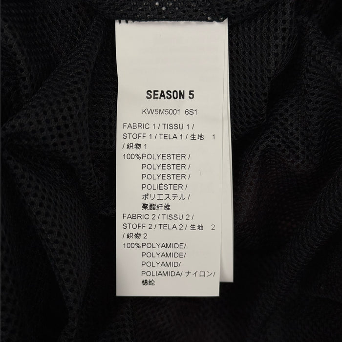Yeezy Season 5 Crest Track Pants In Oxblood