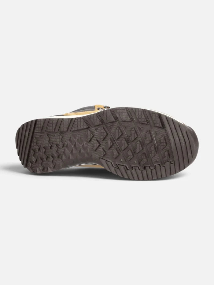 Zapatillas Kappa Logo Monsi Md Kid Amarillo Tan Negro