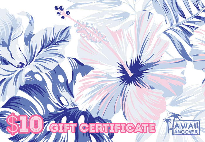 $10 Hawaii Hangover E-Gift Card