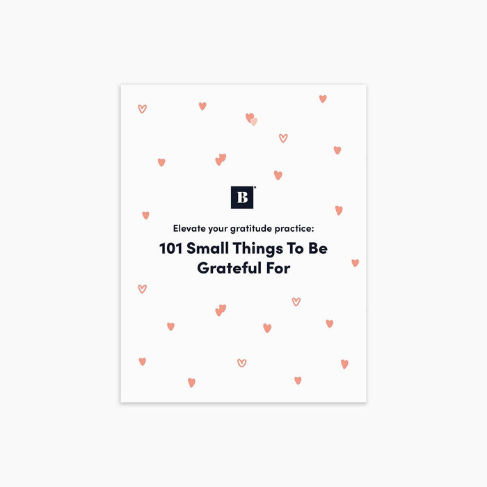 101 Small Things to Be Grateful For (Digital Download) Digital Download Personal Growth