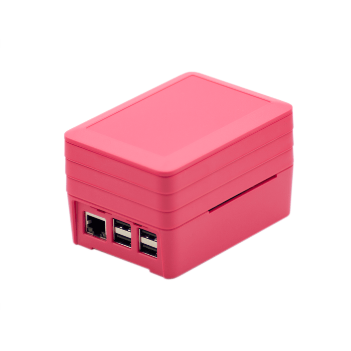 10mm Spacer for Modular Raspberry Pi Case - Pink by The Pi Hut - The Pi Hut