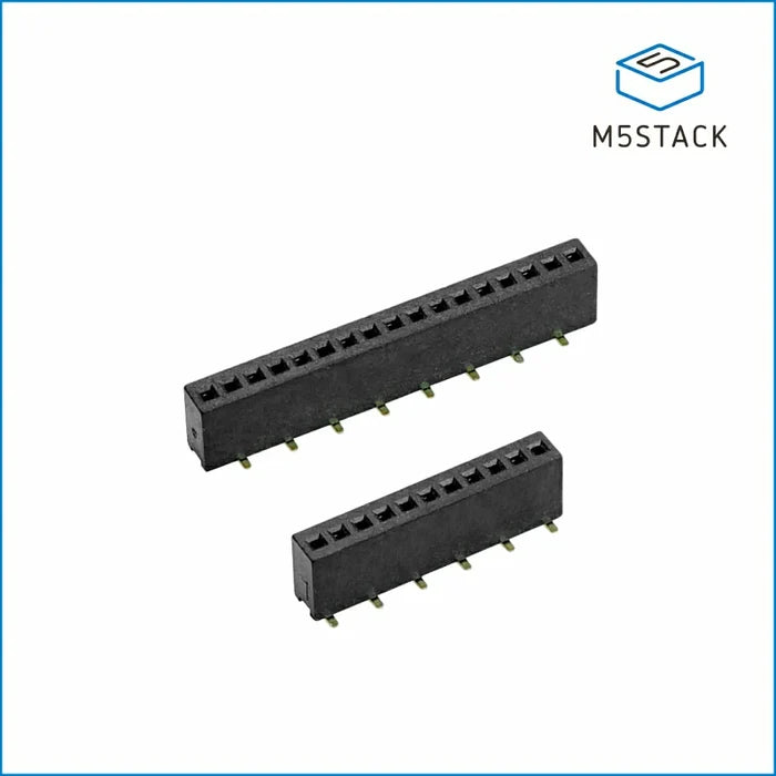 1.27 Header BUS Socket SMD for M5StampS3 (10 sets) - m5stack-store