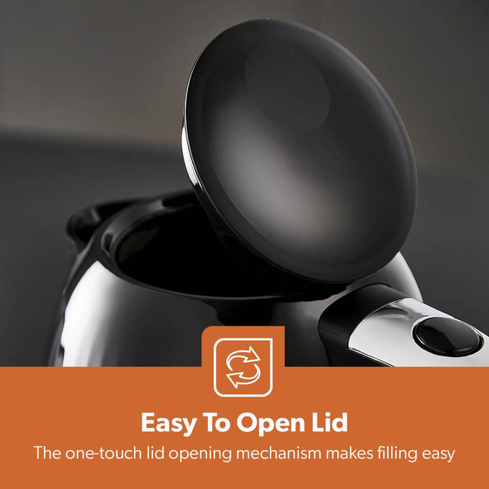 1.7L 'Fluted' Cordless Rapid Boil Electric Kettle 3000W