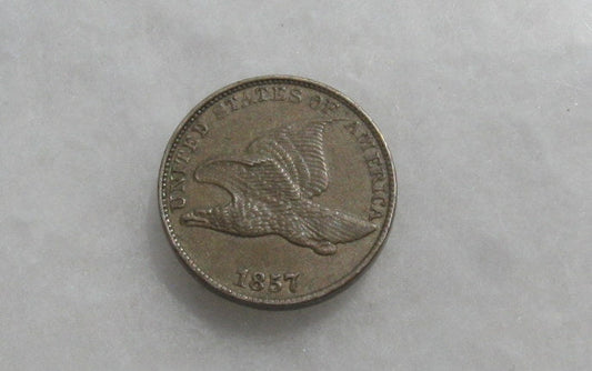 1857 Flying Eagle Cent XF-45 | Of Coins & Crystals