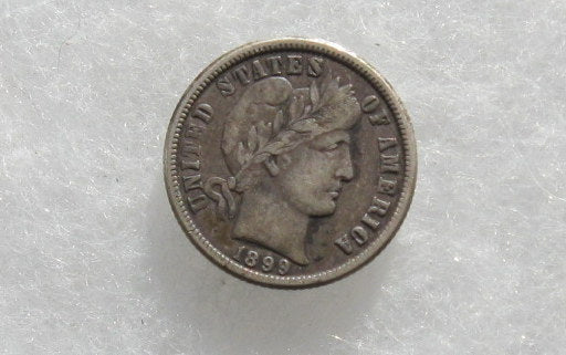 1899O Barber Dime XF-40 | Of Coins & Crystals