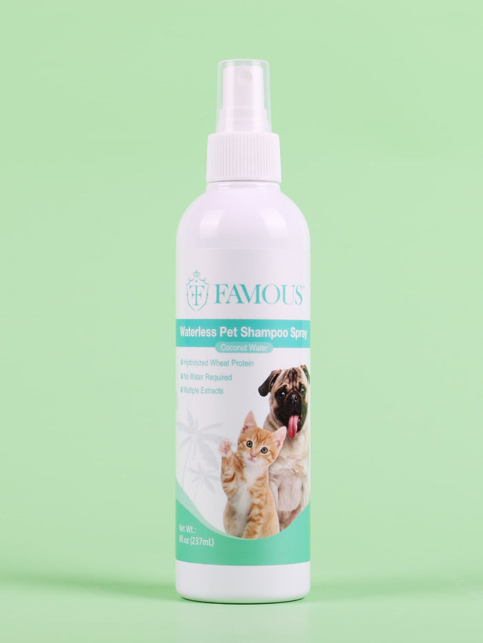 1pc 237ML Waterless Pet Shampoo Spray - SAFICCO