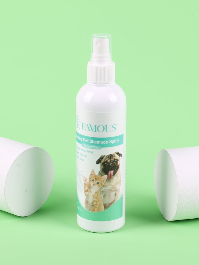 1pc 237ML Waterless Pet Shampoo Spray - SAFICCO