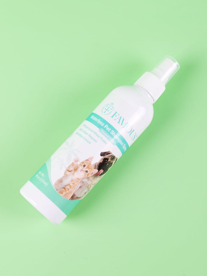 1pc 237ML Waterless Pet Shampoo Spray - SAFICCO