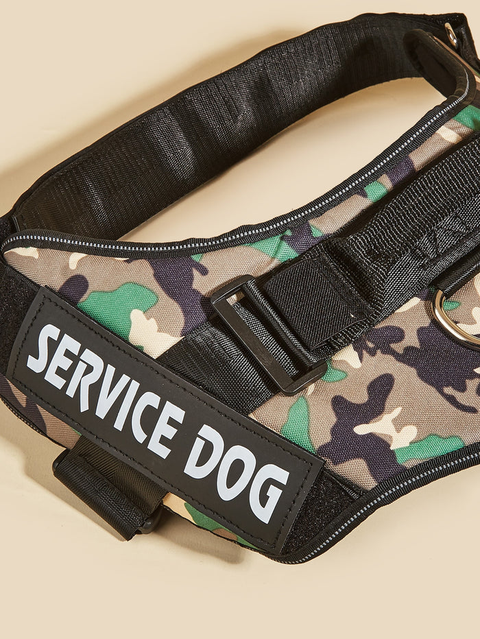 1pc Camouflage Pattern Pet Harness - SAFICCO