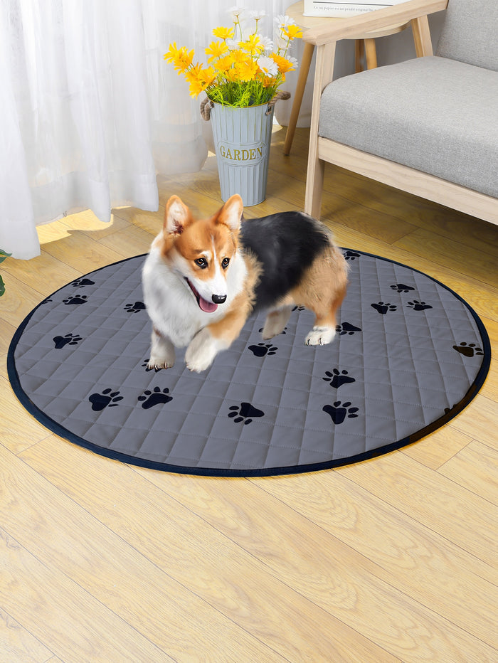 1pc Paw Print Pet Mat - SAFICCO