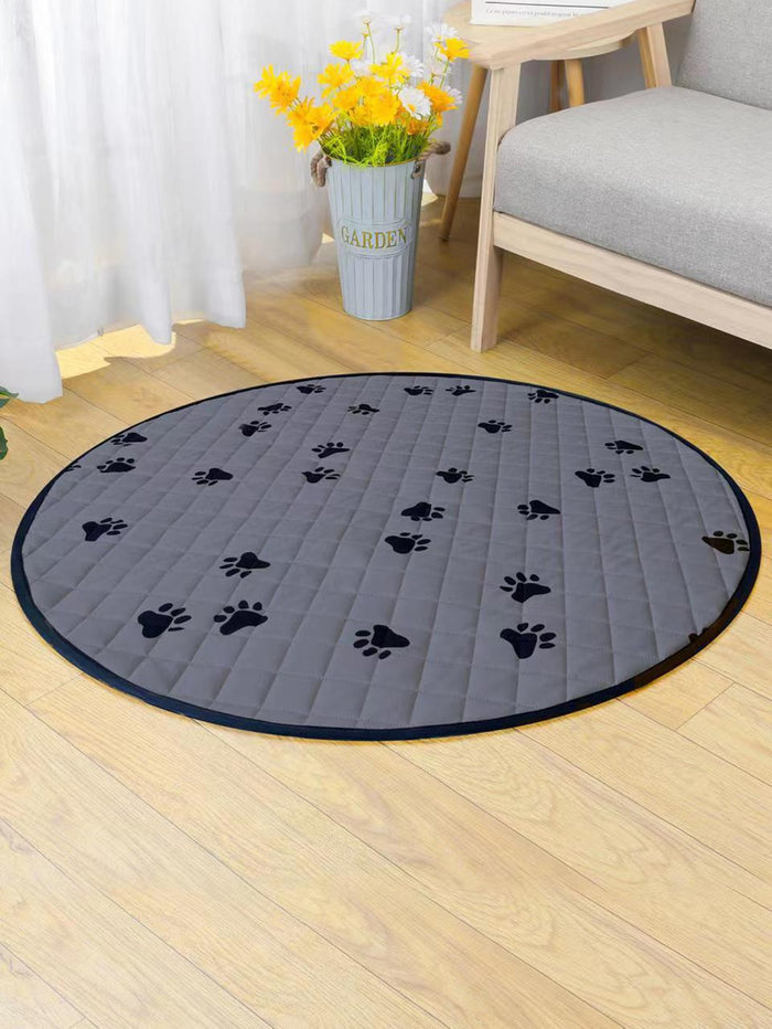 1pc Paw Print Pet Mat - SAFICCO