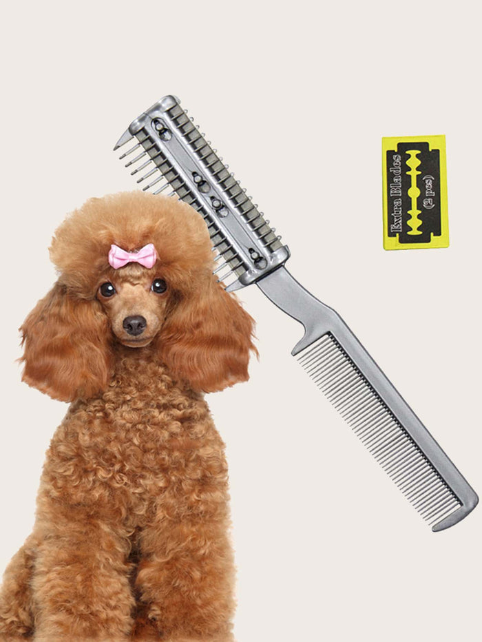 1pc Pet Grooming Comb - SAFICCO