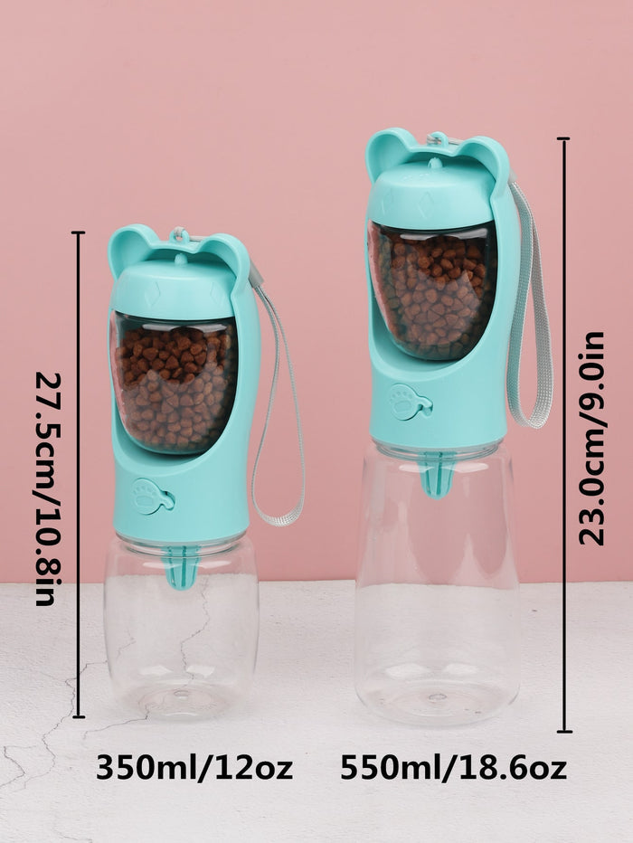 1pc Portable Pet Travel Bottle For Dog And Cat For Outdoor