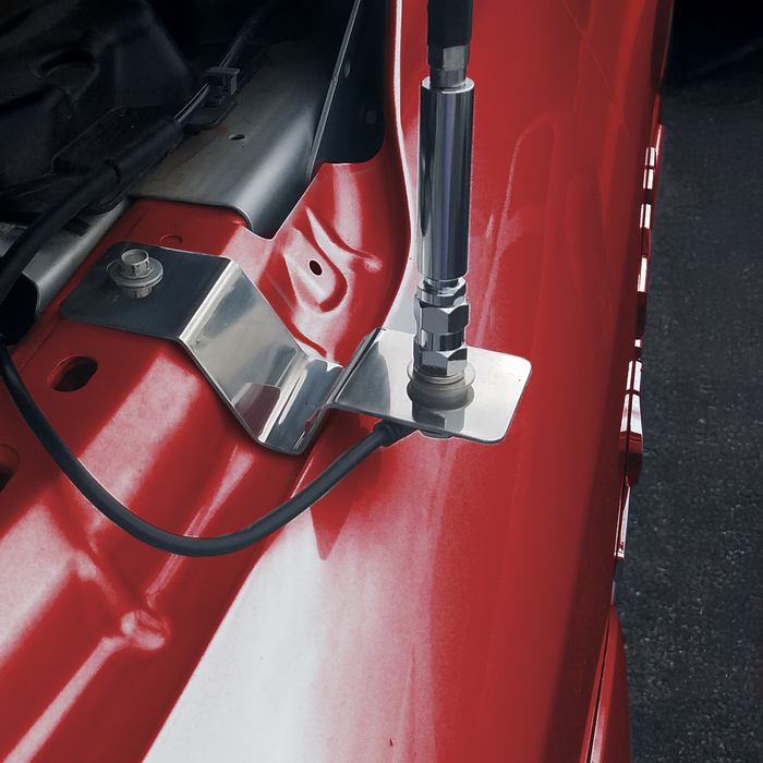 Installed Mount for Dodge 2018 | Right Channel Radios