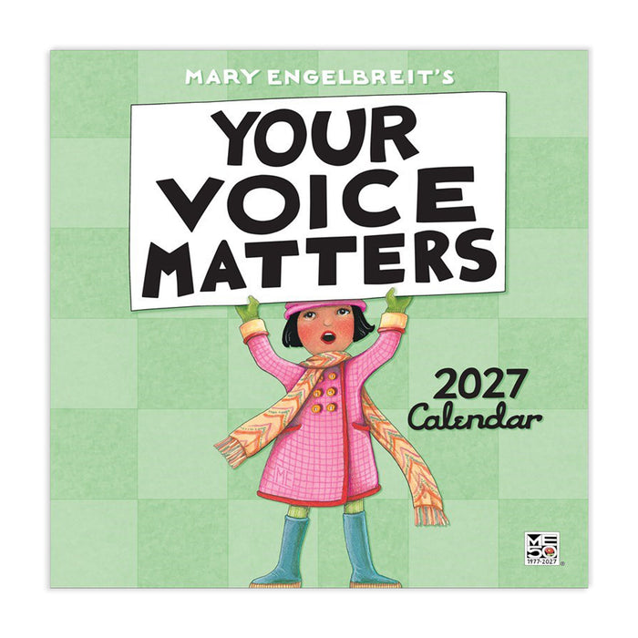 2027 Your Voice Matters Wall Calendar