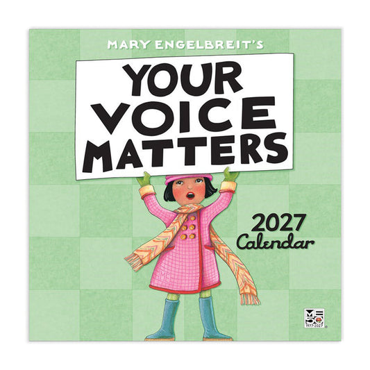 2027 Your Voice Matters Wall Calendar