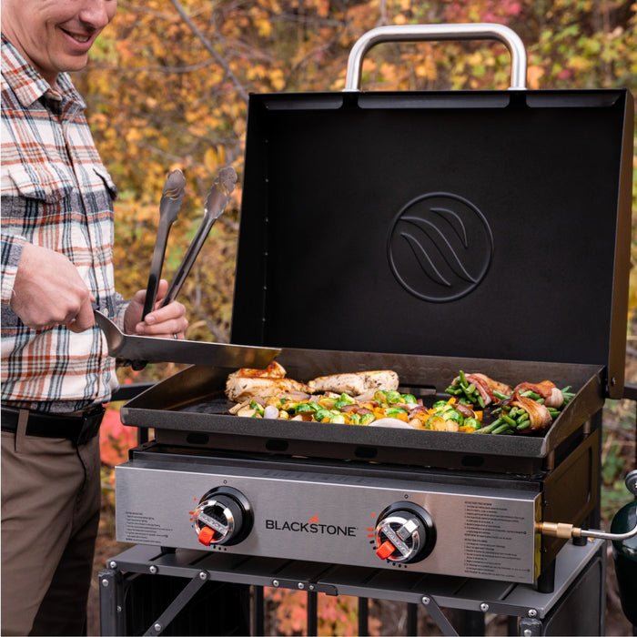 22" Tabletop Griddle with Hood - Blackstone Products
