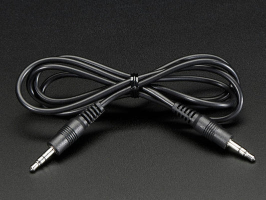 3.5mm Male/Male Stereo Cable (1m) [Discontinued] by The Pi Hut - The Pi Hut