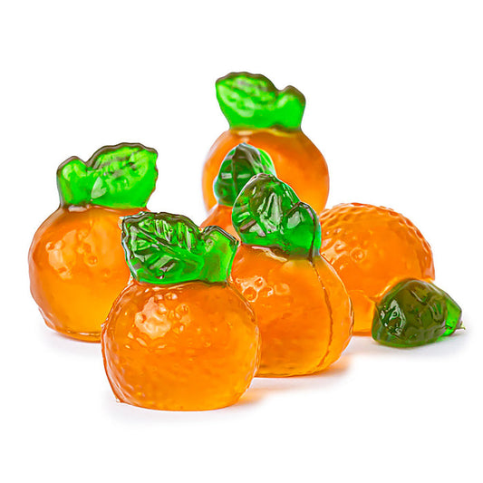 3D Filled Orange Fruit Gummy Candy - 13.2 LB