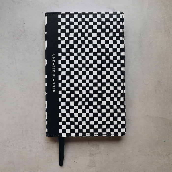 5x8 Undated Planner - Checkers Edition