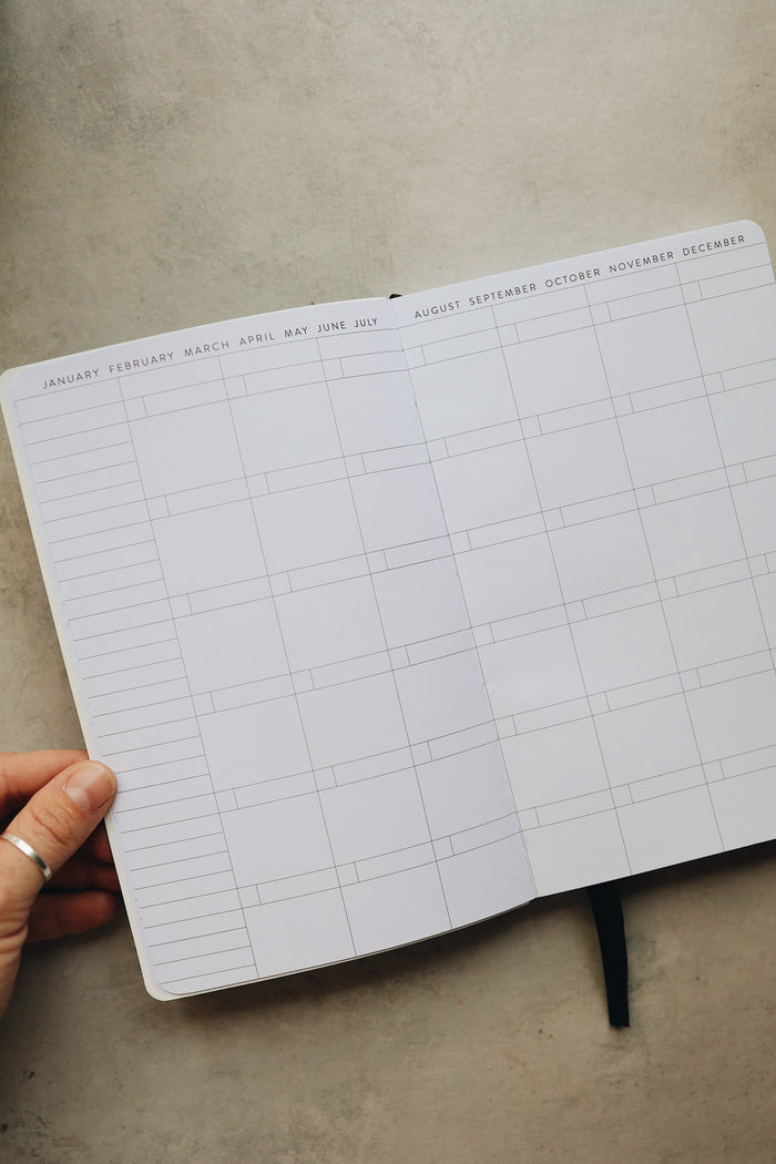 5x8 Undated Planner - Checkers Edition