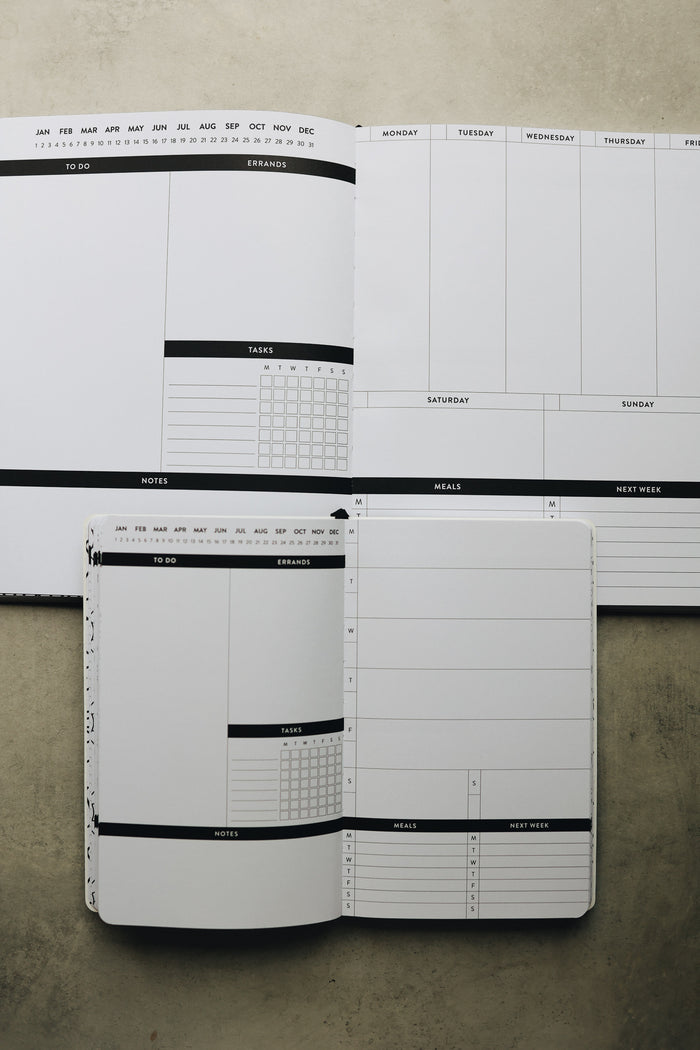 5x8 Undated Planner - Leaves Edition