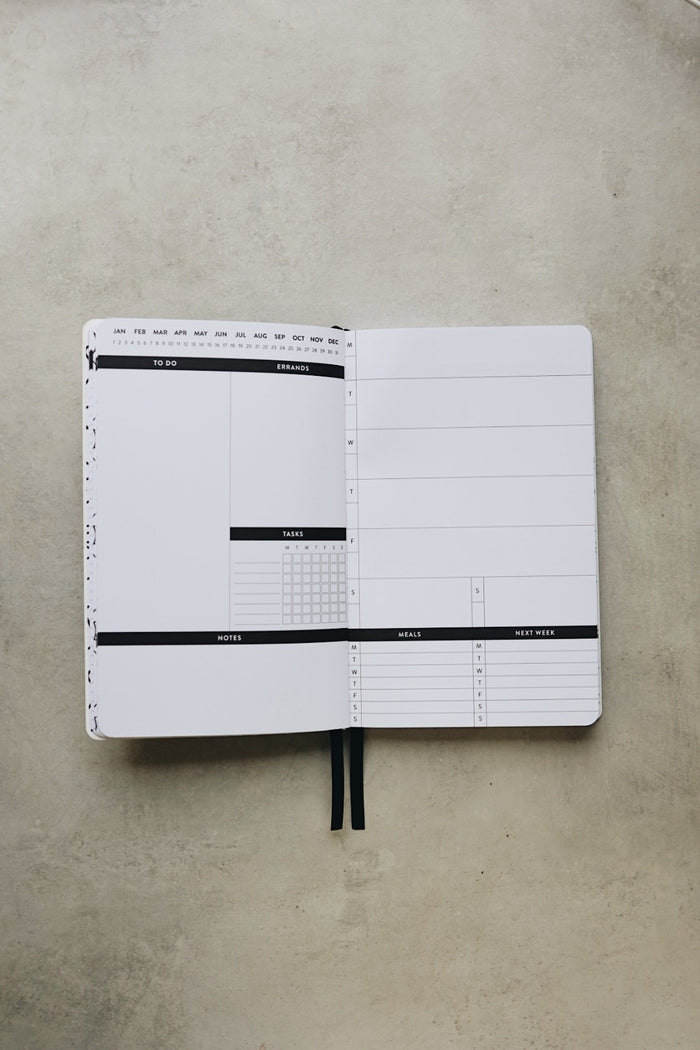 5x8 Undated Planner - Leaves Edition