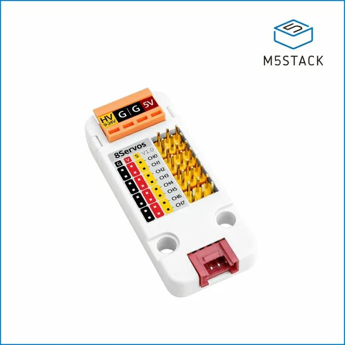 8-Channel Servo Driver Unit (STM32F030) - m5stack-store