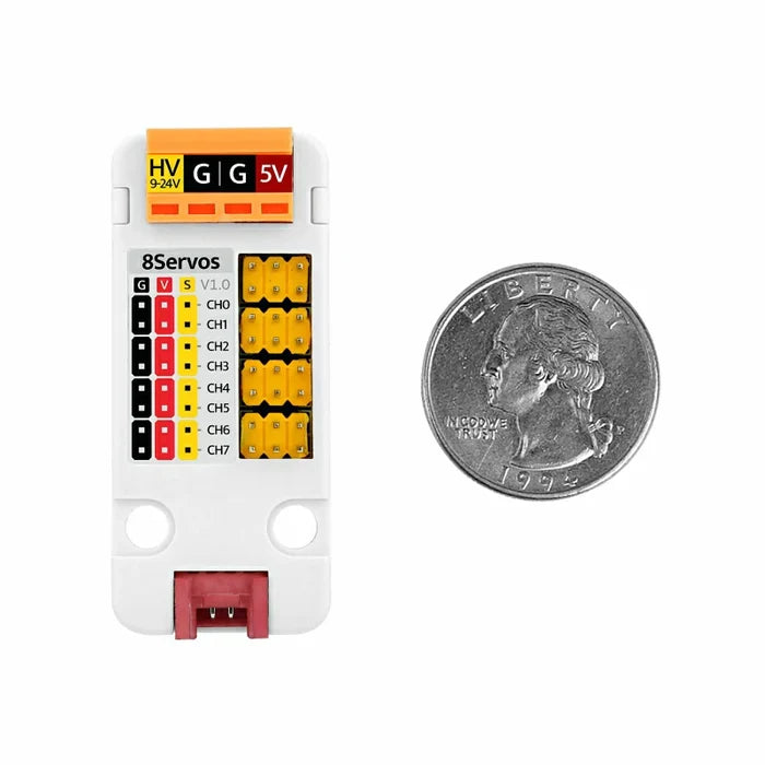 8-Channel Servo Driver Unit (STM32F030) - m5stack-store
