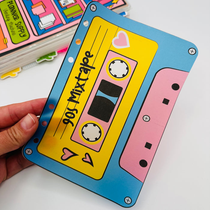 90s Mix Tape Vellum Dashboard