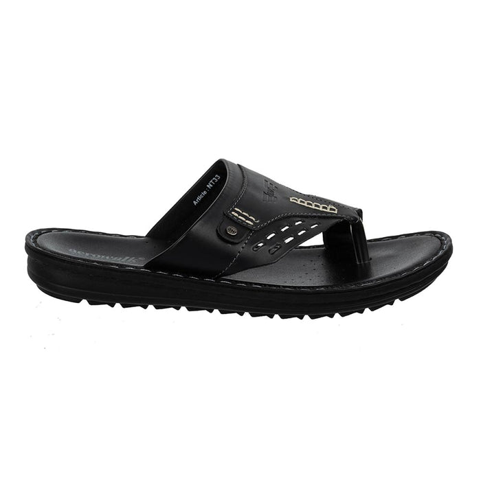Aerowalk Men Slipper #NT33 - BLACK
