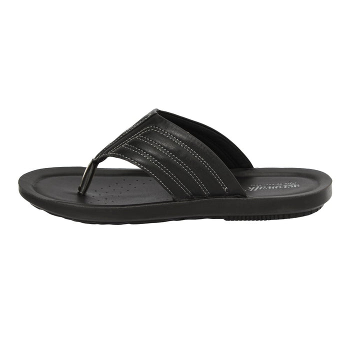 Aerowalk Men Slipper #NV24 - BLACK