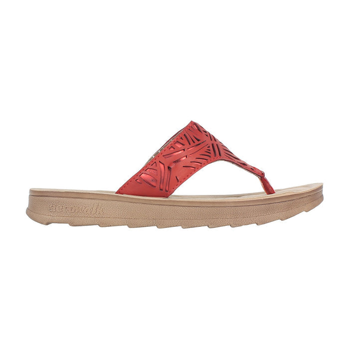 Aerowalk Women Slipper #DI04 - RED