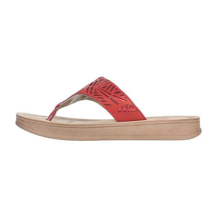 Aerowalk Women Slipper #DI04 - RED