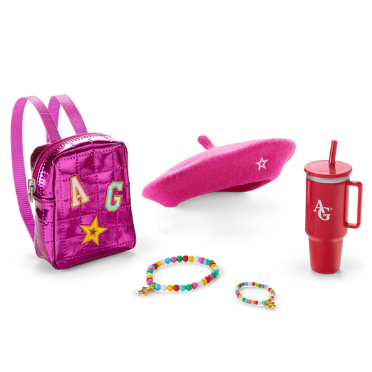AG™ Star Squad Mini Backpack & Accessories for 18-inch Dolls