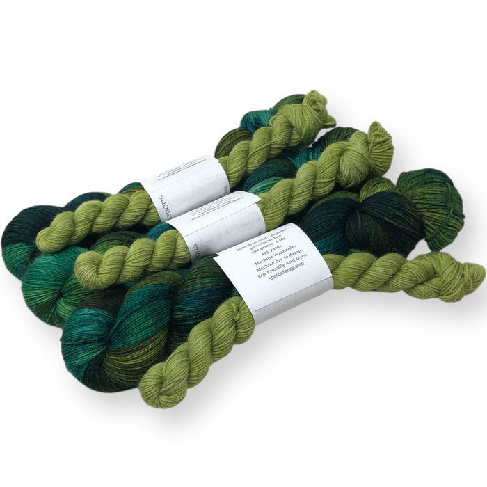 Algae - sock yarn with mini, sock set