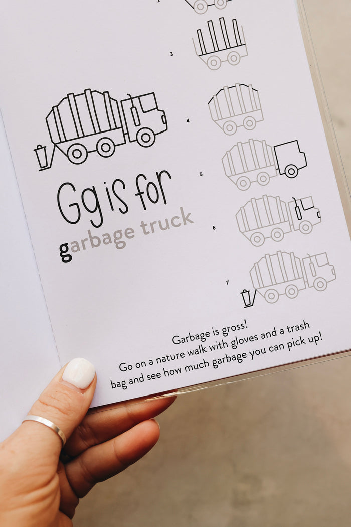 Alphabet How To Draw Activity Book