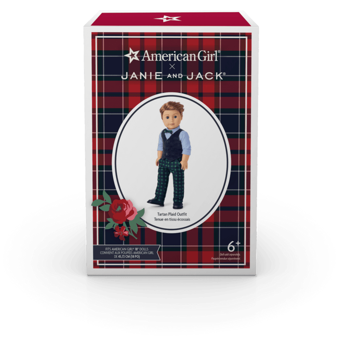 American Girl® x Janie and Jack Tartan Plaid Outfit for 18-inch Dolls