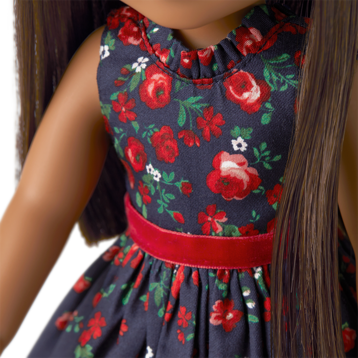 American Girl® x Janie and Jack Wrapped in Roses Party Dress for WellieWishers™ Dolls