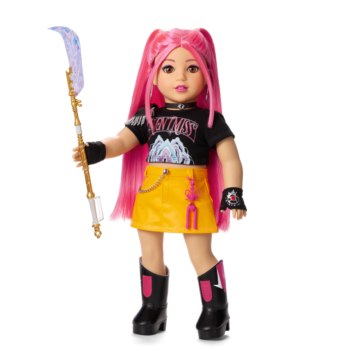 American Girl® x KPop Demon Hunters HUNTR/X Mira-inspired 18-inch Doll