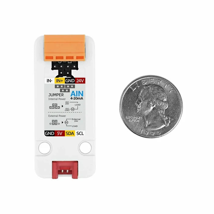 Analog to I2C Unit 4-20mA Input (STM32G030) - m5stack-store