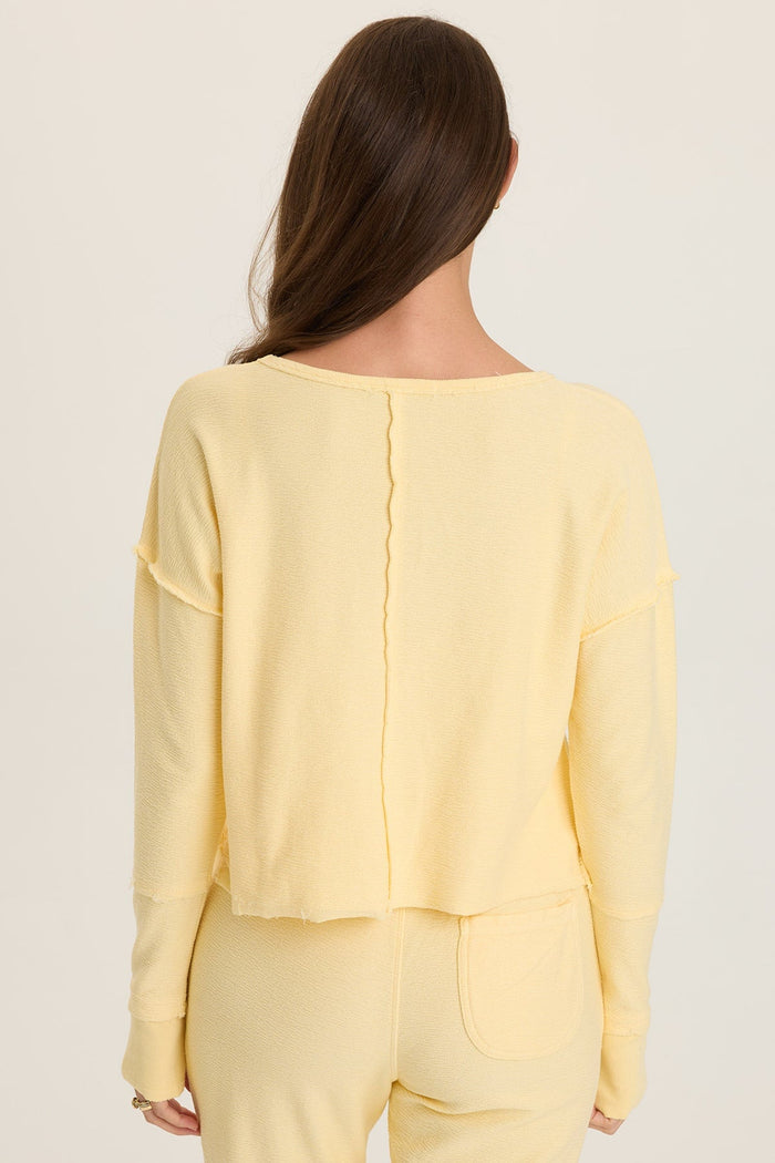 Wearables Annika Long Sleeve Boat Neck Top