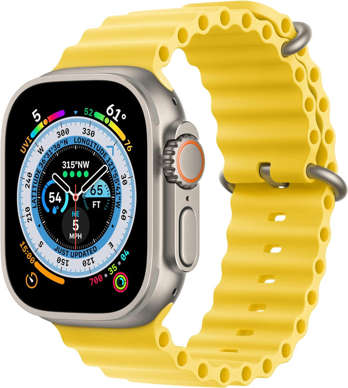 Apple Watch 49mm Yellow Ocean Band Extension