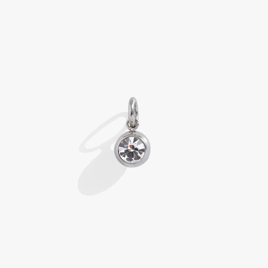 April Birthstone Interchangeable Charm