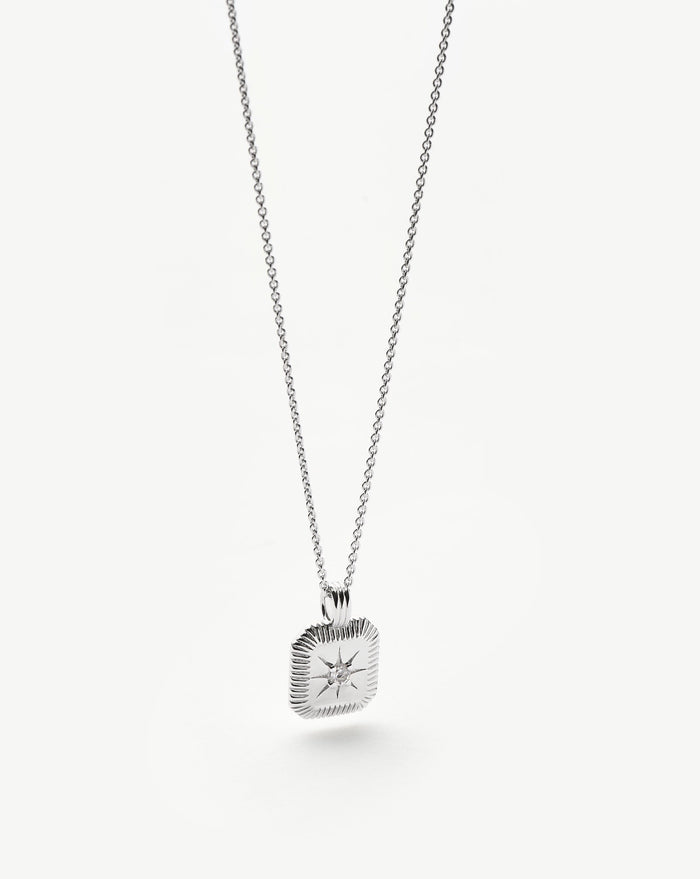April Birthstone Pendant Necklace | Crystal/April Necklaces Missoma