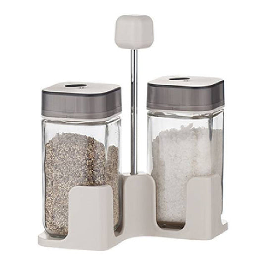 Aqua 2 Piece Spice Rack 100ML - Grey