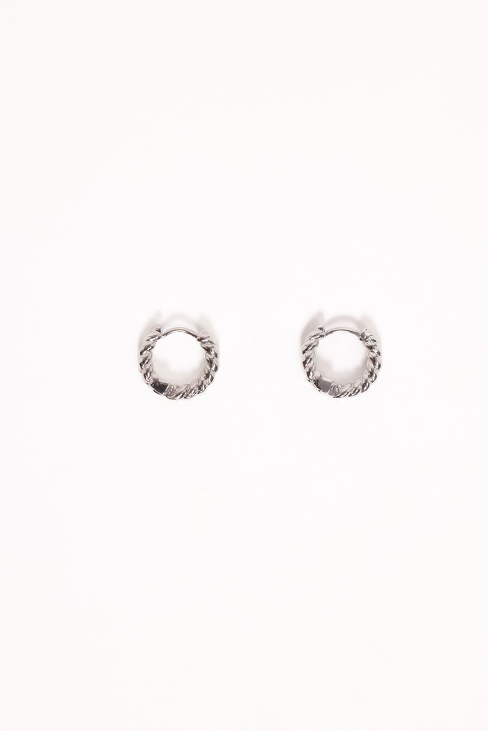 Petal and Pup USA ACCESSORIES Aria Earrings - Silver One Size