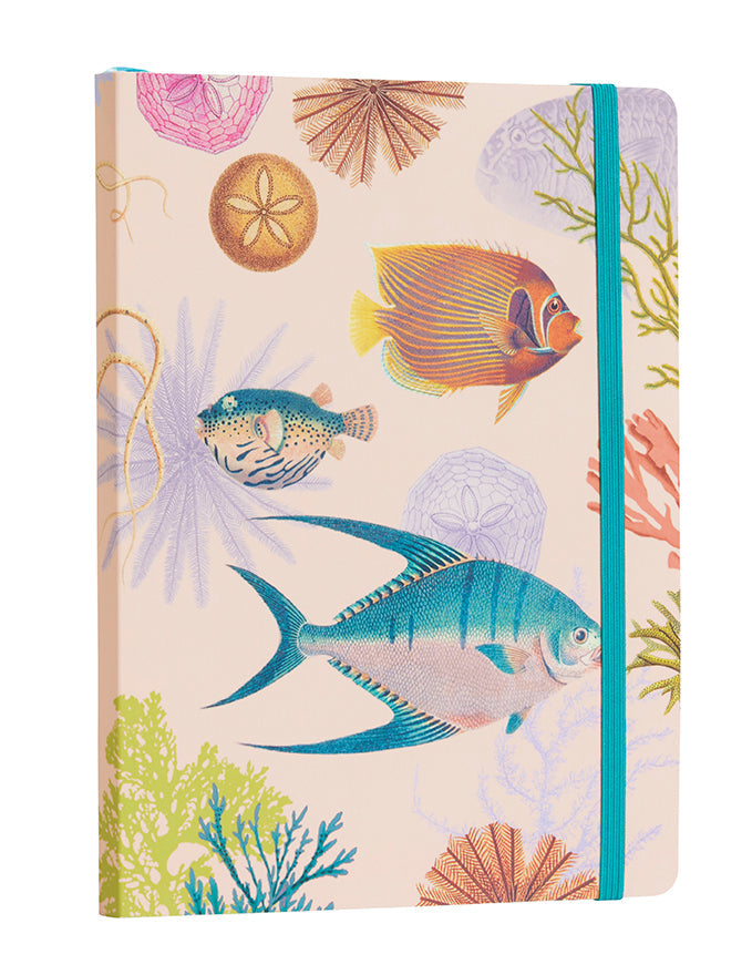 Art of Nature: Under the Sea Softcover Notebook with Elastic Band